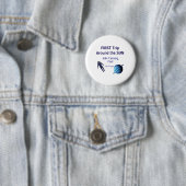 First trip around the sun planet astronaut birthda button (Beispiel)