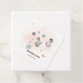 First Trip Around the Sun space animals Birthday  Geschenkanhänger (Beispiel)