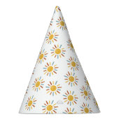 First Trip Around The Sun Sunshine Party Hat Partyhütchen (Rechts)