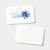 First Valentine Ausweis (Vorder- & Rückseite)