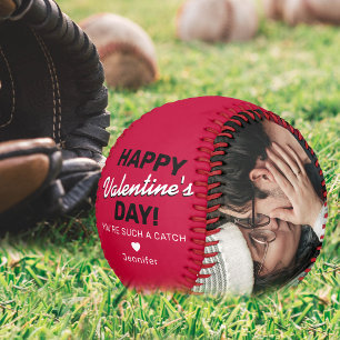 First Valentine Foto Boyfriend Baseball