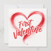 First Valentine I like you don't read into it Karte (Vorderseite)