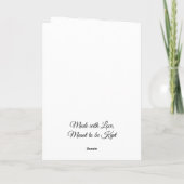 First Valentine's Day Together | Valentines Card Karte (Rückseite)