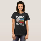 First Victim Of Cancel Culture Women Pluto Solar S T-Shirt (Vorne ganz)