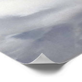 "First Winter" UV-Leinwand drucken Poster (Ecke)