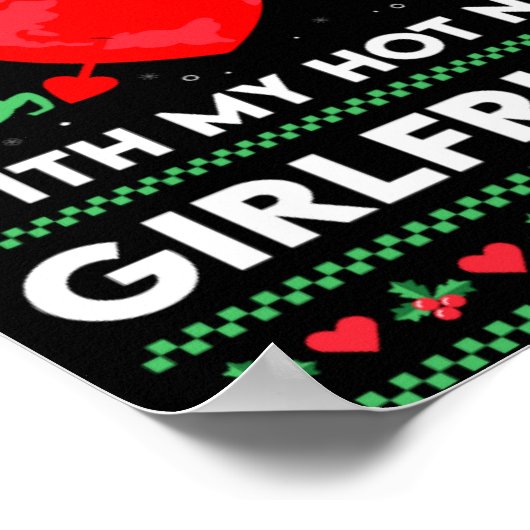 First Xmas With My New Girlfriend Men Ugly Christ Poster (Ecke)