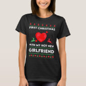 First Xmas With My New Girlfriend Men Ugly Christ T-Shirt (Vorderseite)