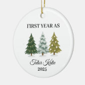 First Year as Tutor, Tutor Ornament (Links)
