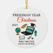 First Year At High School Ornament 2026, Freshman  (Vorne)