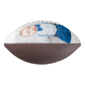 First Year Down 1st Birthday Custom Personalized Football (Gedreht 90)