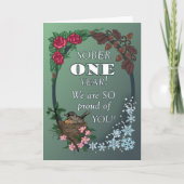 First Year Sober Anniversary Card from Group Karte (Vorderseite)