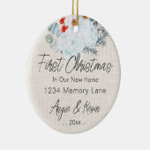 First Zuhause Christmas Keepake Ornament (Rechts)