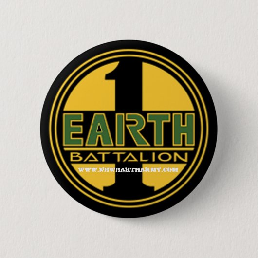 FirstEarth-LOGO2, WWW.NEWEARTHARMY.COM Button (Vorderseite)