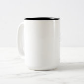 FirstLight Kaffee-Tasse (groß) Zweifarbige Tasse (Vorderseite Links)