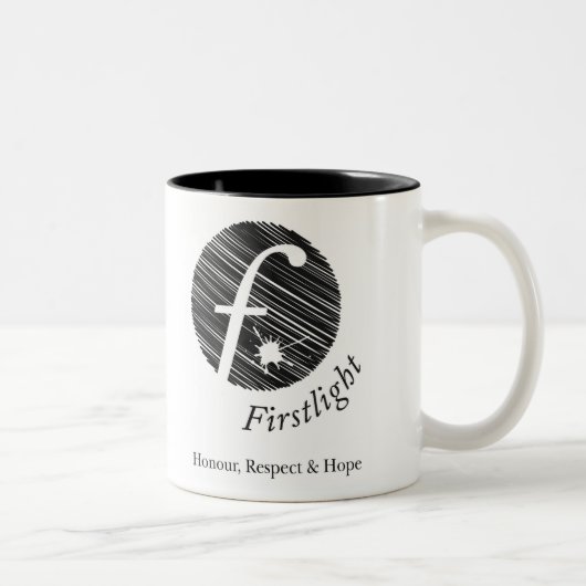 FirstLight Kaffee-Tasse (klein) Zweifarbige Tasse (Rechts)