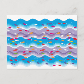 Fis-Seen im Postkarte