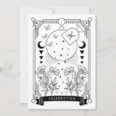 Fisces Birthday Celebration Einladung (Vorderseite)