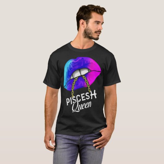 Fisces Queen Lips T-Shirt (Vorne ganz)