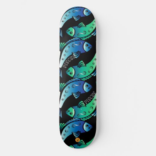 Fisces Skateboard (Vorderseite)