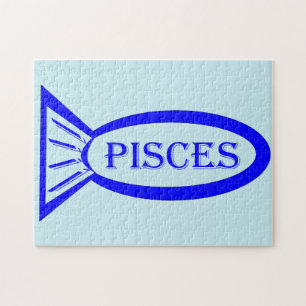 Fisces Star Sign Fish Puzzle