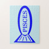 Fisces Star Sign Fish Puzzle (Vertikal)