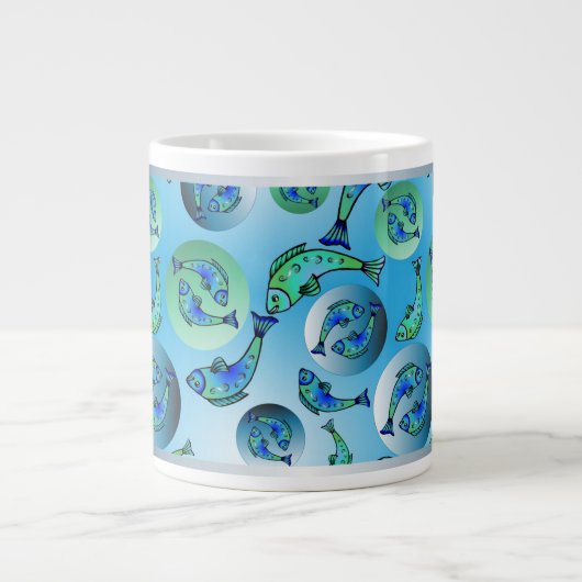 Fisces Zodiac Specialty Tasse (Vorderseite)