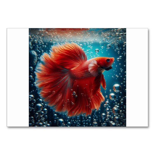 Fisch (魚 / さ か な) - Japanische Flash Cards Tischnummer (Vorderseite)