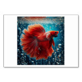 Fisch (鱼 / Yuú) - Chinesische Flash Cards Tischnummer (Vorderseite)