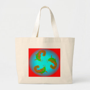 Fisch 02k3vi jumbo stoffbeutel