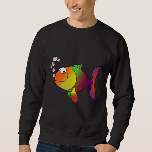 Fisch 16 sweatshirt (Vorderseite)