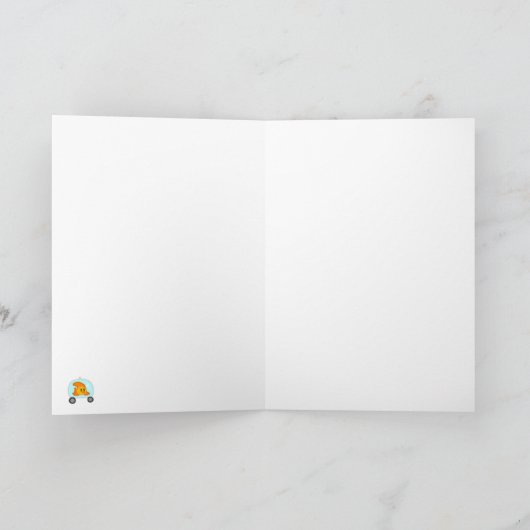 Fisch 2.0 Geburtskarte Karte (Innenseite)