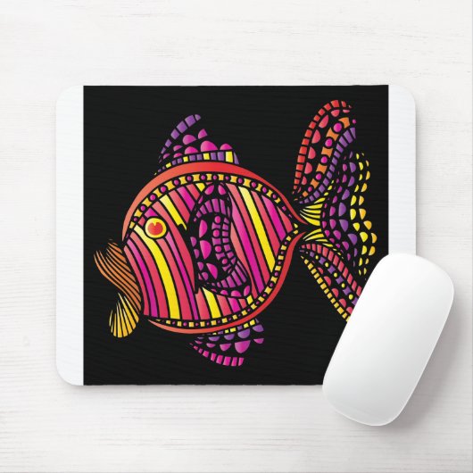 Fisch 2 mousepad (Mit Mouse)