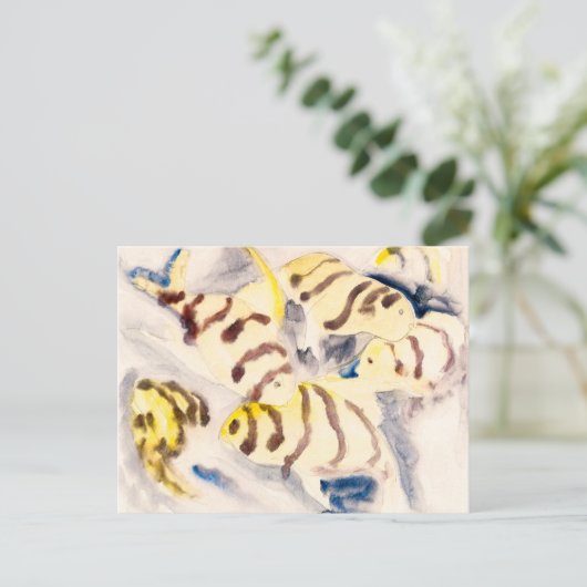 Fisch 3 | Charles Demuth | Postkarte (Stehend Vorderseite)