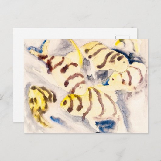 Fisch 3 | Charles Demuth | Postkarte (Vorne/Hinten)