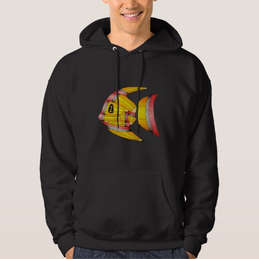 Fisch 73 hoodie (Vorderseite)