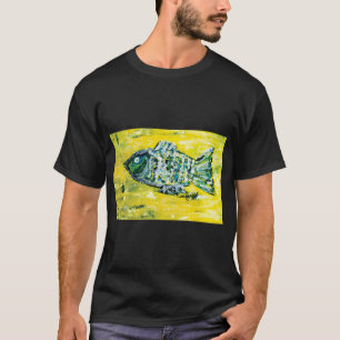 Fisch Abstrakt T-Shirt