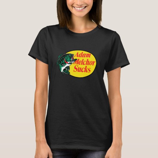 Fisch Adam Elchor saugt T-Shirt (Vorderseite)
