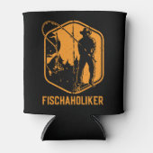 Fisch aholisch - Forellenangler Dosenkühler (Vorderseite)