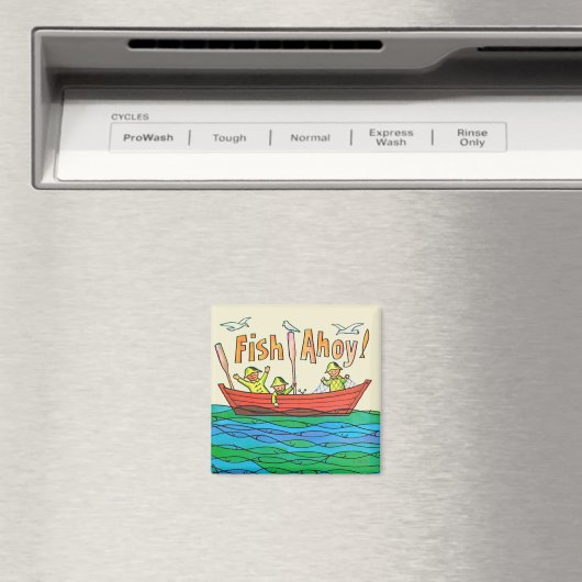 Fisch Ahoy! Magnet (In Situ (Geschirrspüler))