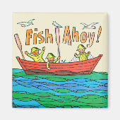 Fisch Ahoy! Magnet (Vorne)
