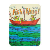 Fisch Ahoy! Magnet (Vertikal)