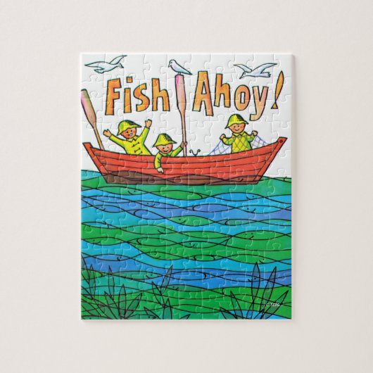Fisch Ahoy! Puzzle (Vertikal)