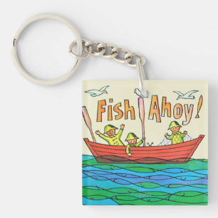 Fisch Ahoy! Schlüsselanhänger