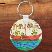Fisch Ahoy! Schlüsselanhänger (Vorderseite)