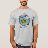 Fisch Ain nicht Veggie Long Sleeve T - Shirt (Vorderseite)