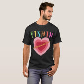 Fisch am Angler T-Shirt (Vorne ganz)