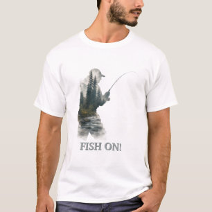 "Fisch am Haken!" T-Shirt