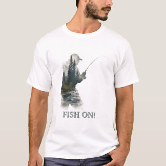 "Fisch am Haken!" T-Shirt