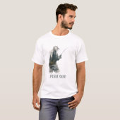 "Fisch am Haken!" T-Shirt (Vorne ganz)