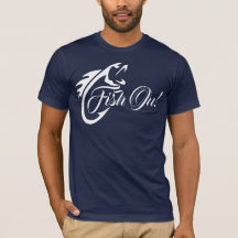 Fisch an! T - Shirt für Fischereiliebhaber